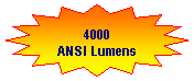 16-Point Star: 4000
ANSI Lumens

