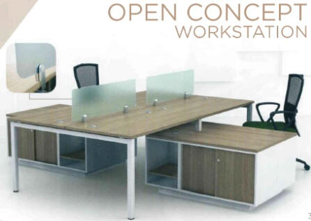 VS SL55 Open Concept Workstation